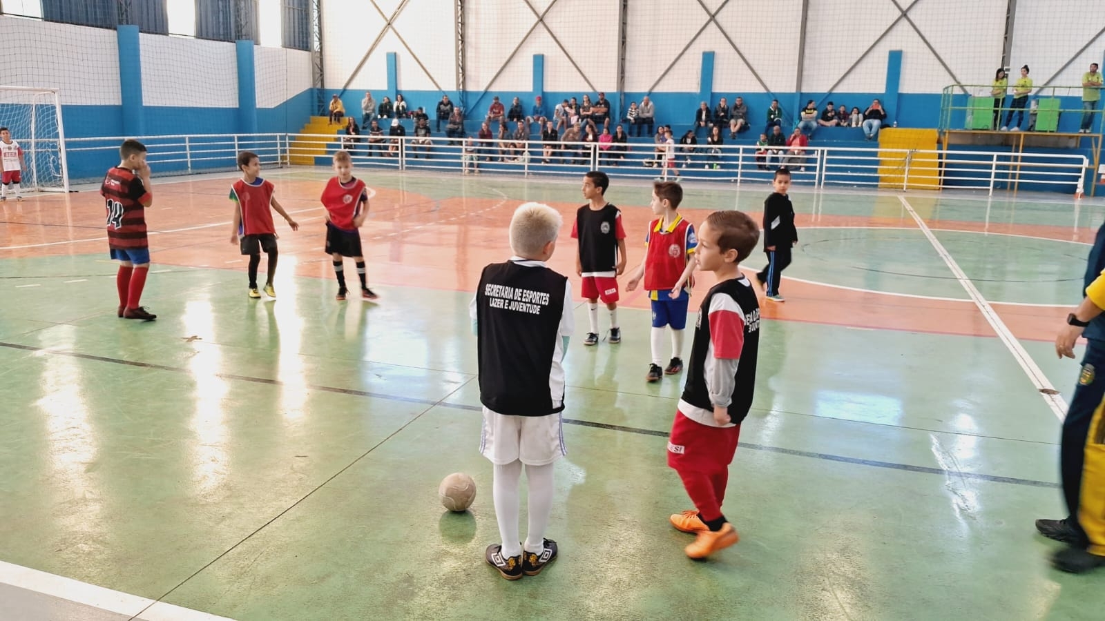 Festival de Esportes na modalidade de futsal. 