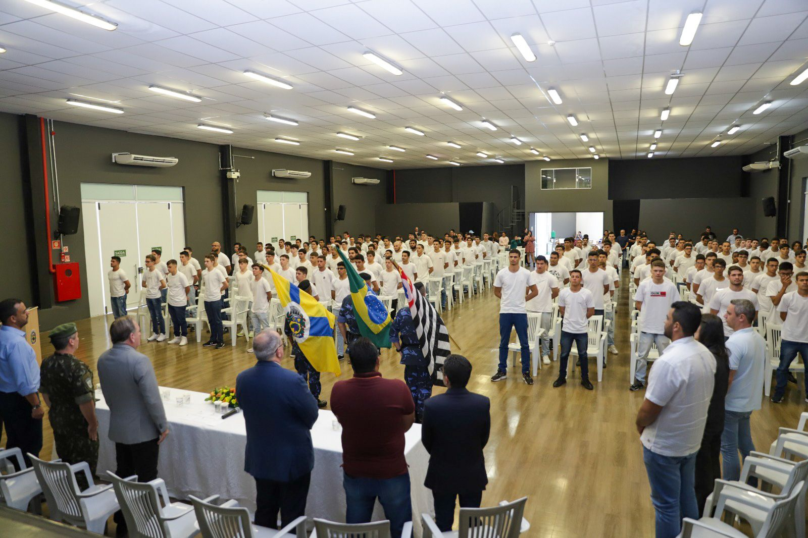 Cerimônias de Juramento à Bandeira estão suspensas em Lucas do Rio Verde