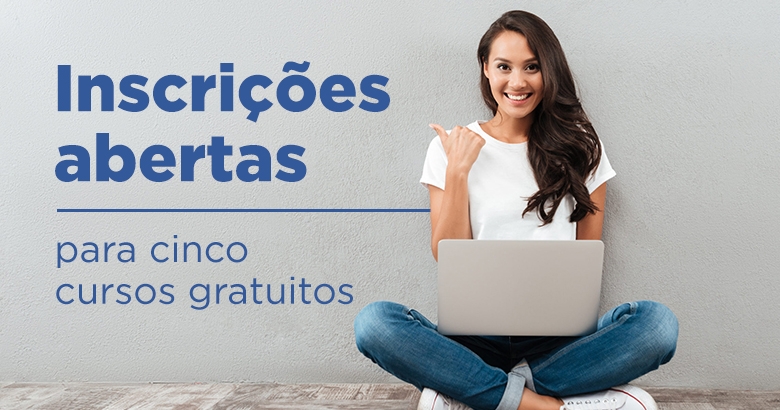 CAPACITAÇÃO - Estão abertas as inscrições para cursos gratuitos de