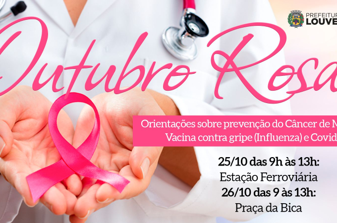 Outubro Rosa: Prefeitura realiza ação de orientação contra câncer de ...
